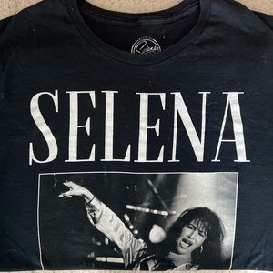 Official Selena Rockstar Band T-Shirt Black Size M